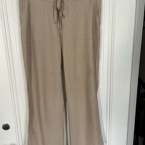 Lightweight linen pant